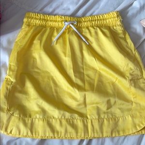 hunter yellow skirt